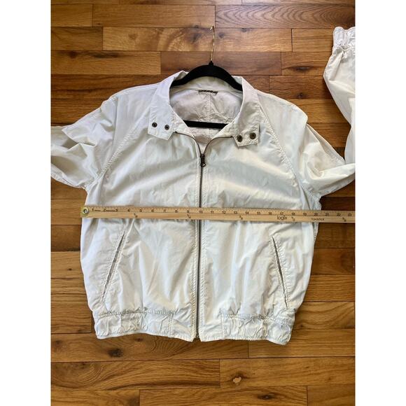 Billy Reid Light Windbreaker Bomber Style Jacket Crane Embroidery Womens Small - Picture 9 of 9